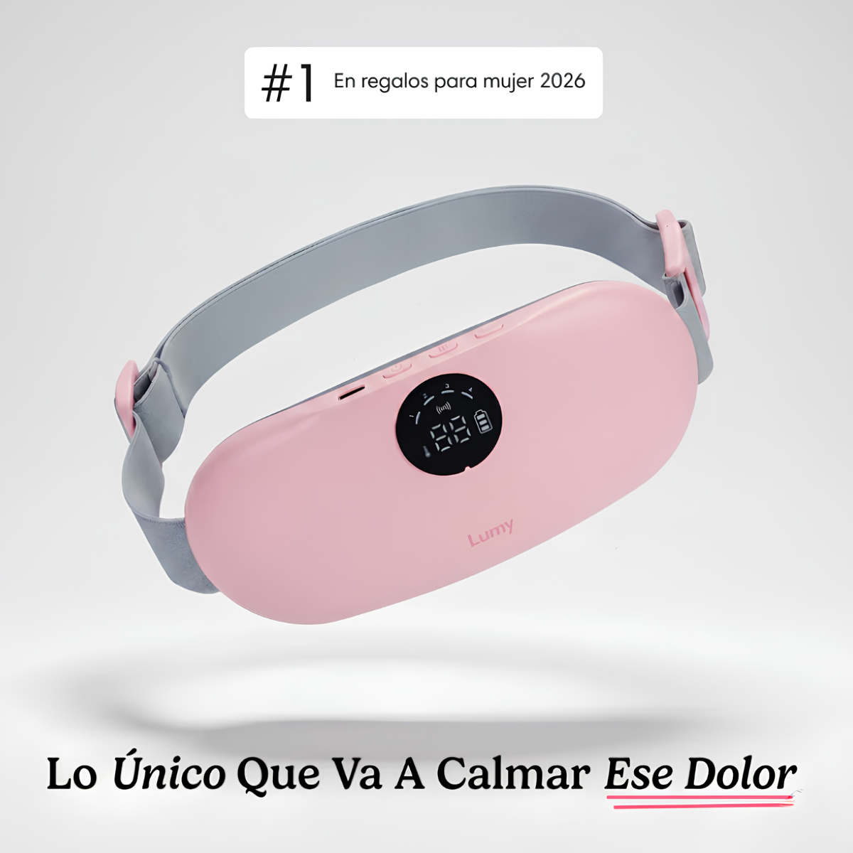 Masajeador Térmico Inalámbrico para Alivio Menstrual